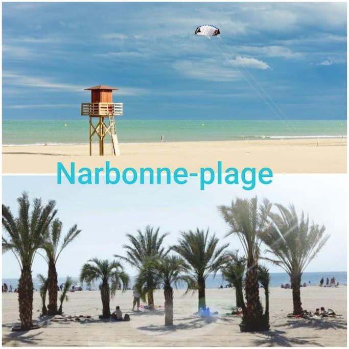 Un Bol D'Air Frais Et De Soleil Entre Campagne Et Plage Villa Beziers Exterior photo