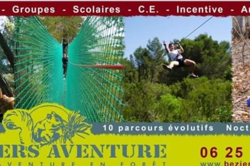 Un Bol D'Air Frais Et De Soleil Entre Campagne Et Plage Villa Beziers Exterior photo